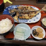 魚水 - とろあじ定食(1,100円税込)