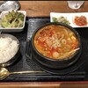 良膳 - スンドゥブチゲ定食