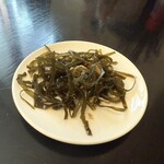 よしもと食堂 - サービスのクーブ(昆布)イリチー