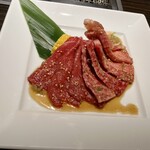 叙々苑 - ミックスランチのお肉はこちら