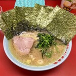 末広家 - ラーメン並盛 + のり増し