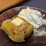 和カフェTsumugi - 芋ようかんの和三盆ブリュレ