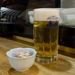 こぶし - 生ビール 600円。