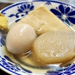 三ツ玉 - 大根・玉子・白はんぺん