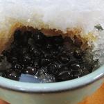 氷豆かんてん（620円）豆がごろごろ