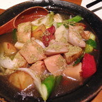 ながほり - 旨い野菜の山椒あんかけ