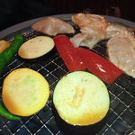 玄品 法善寺 総本店 ふぐ・うなぎ・かに料理 - 焼きふぐ