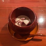 料理屋 こだま - 苺と赤茄子の甘味