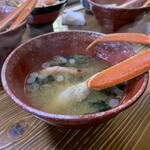越前がに やまに水産 - なぎさ汁