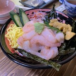 越前がに やまに水産 - うに甘えび丼