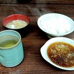 だるまの天ぷら定食 - 