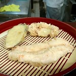 だるまの天ぷら定食 - 