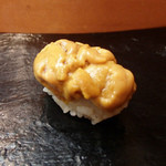 日本橋橘町　都寿司 - 唐津赤ウニ(2014/7)