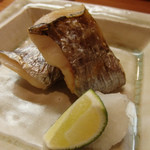 日本橋橘町　都寿司 - えぼ鯛の焼き物(2014/7)