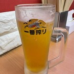 にんたまラーメン - 生ビール 550円