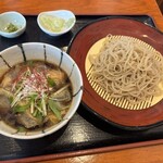 そば処みよし - 奥さんの、山麓そば。