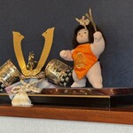 そば処みよし - 金太郎さんが可愛い！のでアップ。