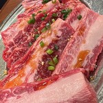 いちよし - 中落ちカルビ　@900円×2人前