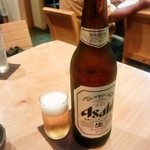 灯 - 瓶ビール(大瓶 600円)