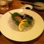 藁焼き炉端 海風土 - あわび刺