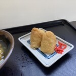 てら屋うどん   - 稲荷は完汁アイテム