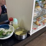 てら屋うどん   - 薬味コーナー（サブ）