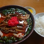 さかえや 本店 - 満ニラ ミックス 肉増し