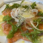 Bistro ROSY - サーモンカルパッチョ