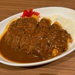 湯田製麺 - カツカレー 900円