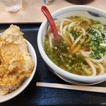 うどん屋 しろ - うどんとかしわ天丼