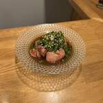 日々酒々 - 冷製レバニラ