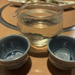 やたがらす - やたがらず純米吟醸コアシリーズ ブルー生原酒 徳利¥1,380