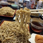 もずく麺屋 んつばた - 箸上げ