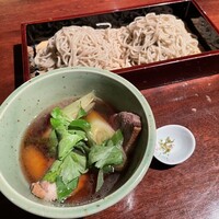 蕎麦懐石 無庵 - 鴨せいろ