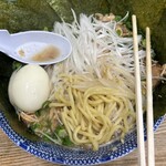 葫 - 塩全部入りの麺を出してみました