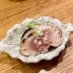 地葉はなれ - 2025.4.  胸肉のたたき