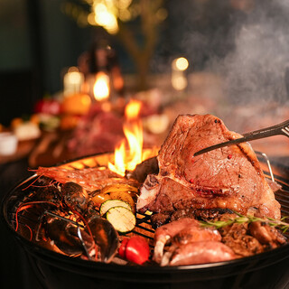 SHIBUYA ROOFTOP TERRACE BBQ_2