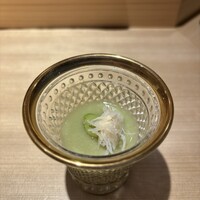 鮨 一 - そら豆すり流し