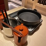 個室 和牛すき焼き 霜降り - 