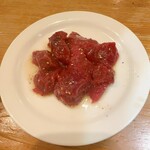 炭火マルイチ - 本日のおすすめ　鹿肉。美味！