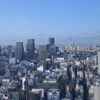 Prime42 steakhouse & sky bar - スカイツリーが見えます