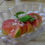 四ツ木製麺所 - トマトのフレンチサラダ