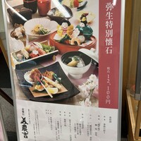 美濃吉 京王新宿店 - (メニュー)弥生特別懐石