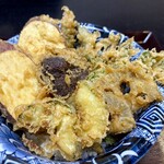 井ノ弥 - 加賀野菜天丼（1,050円税込→早割945円）