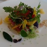 レストラン・モリエール - カルパッチョというより野菜が楽しみ