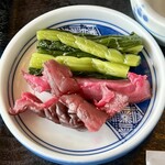 食事処しんりん - 漬物