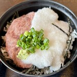 食事処しんりん - ねぎとろ&とろろご飯