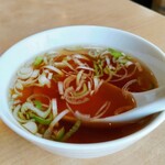 中華菜舘 清心 - 炒飯スープ