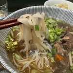 アヨタヤ - センレクヌアプアイの麺はビーフン