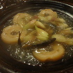トキシラズ - 天竜鮎と茗荷の鍋仕立て